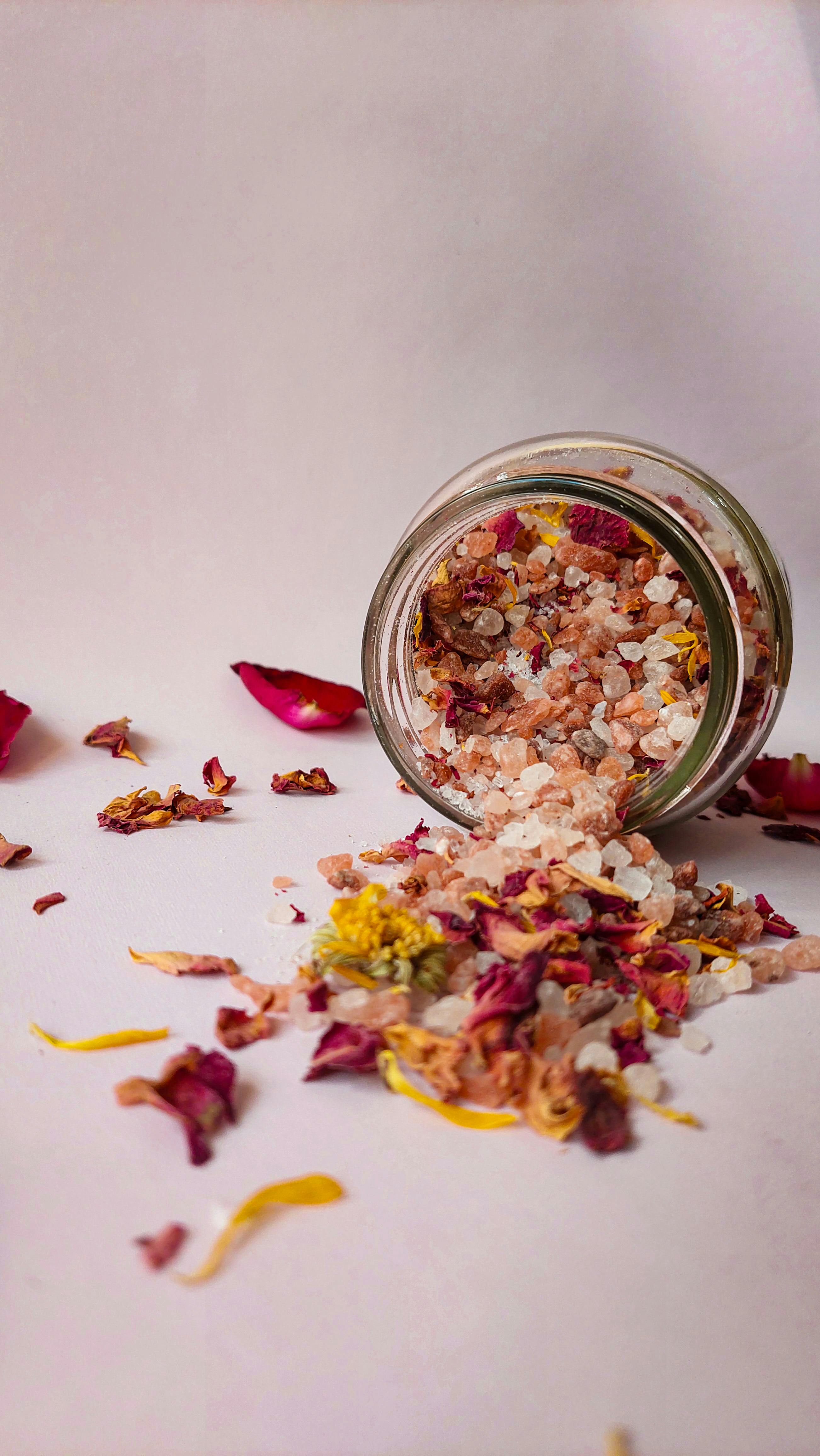 Mineral salt scrubs